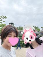 ?大阪城公園でランニング??♀?